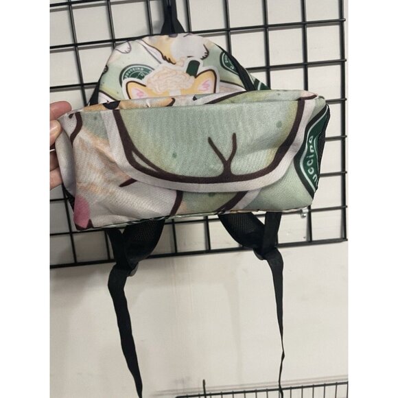 Puppuccino Bookbag Backpack Bag Coffee Light Padding Mesh Pockets - Picture 9 of 10